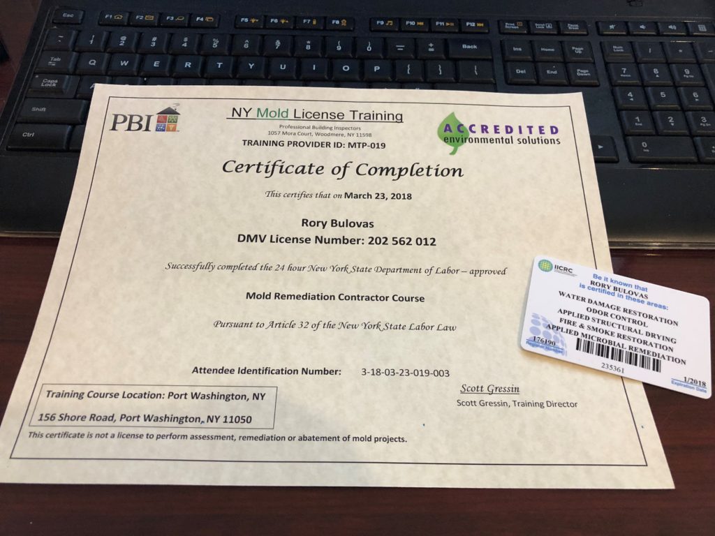 Bulovas Restoration Mold License